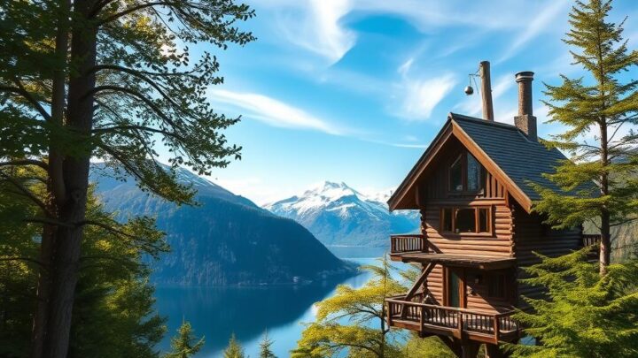 Baumhaus Norwegen: Traumurlaub in luftiger Höhe